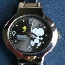 Brand-New Silver Woodstock and Snoopy Watch! HTF! Beautiful! Unique Shaped Bezel