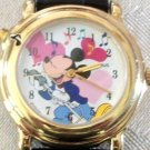 New Disney Love Me Tender Elvis Presley Ladies Musical Mickey Mouse Watch! HTF