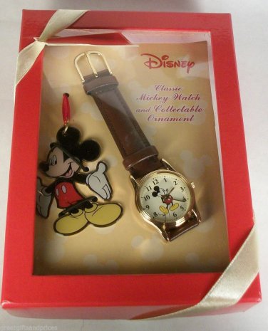 Disney New Mickey Mouse Watch & Ornament Set! Huge Sale! Huge Disney Watch Sale!