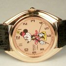 BRAND-NEW DISNEY LADIES SEIKO MINNIE MOUSE WATCH! HTF! Pts. To Time! Pie-Eyed!