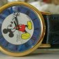 Brand-New Disney Pulsar Mens Mickey Mouse Watch! HTF! Date On Dial! Gorgeous!