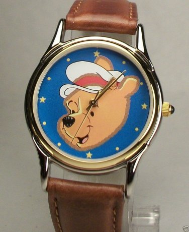 Disney Stunning Unisex Captain Winnie Pooh Watch! New! Very Rare!