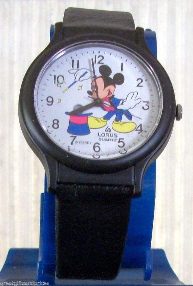 Disney Animated Magician Mickey Mouse Watch! New! Hard To Find!