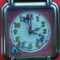 Brand-New Disney ANIMATED Fossil Mickey Mouse Watch W/Goofy & Donald too! HTF!