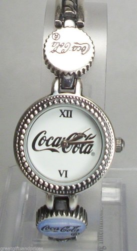 Silver Coca-Cola Bottlecap Watch! New! ~Hard To Find~