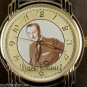 Disney Limited Edition Walt Disney Watch! Gold Coin Bezel! new and Rare!