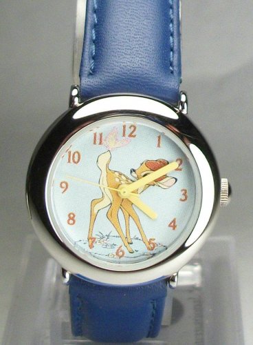 Disney Beautiful Bambi Watch! New! HTF! Free Gift! Free Watch!