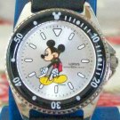 Brand-New Disney Ladies Mickey Mouse Watch! Divers Like Dial! HTF!