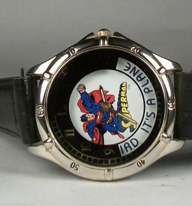 DC Comics Superman Watch! New HTF! Free Gift & Watch!