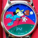 Brand-New Disney Baseball Jaz Mickey Mouse Watch! Gorgeous! HTF!
