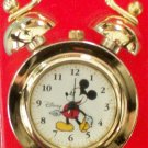 Brand-New Disney Miniature Mantle Mickey Mouse Clock! Retired! Out of Production