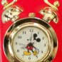Brand-New Disney Miniature Mantle Mickey Mouse Clock! Retired! Out of Production