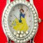 New Disney Rhinestone Encrusted Snow White Watch! Retired! HTF! Beautiful!