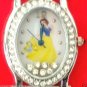 New Disney Rhinestone Encrusted Snow White Watch! Retired! HTF! Beautiful!