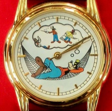 Brand-New Disney Animated Goofy Watch! HTF! Gorgeous! Original Packaging!