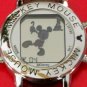 New! Disney Silver Funamation Mickey Mouse Watch! Animated! Neat! HTF!