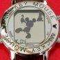 New! Disney Silver Funamation Mickey Mouse Watch! Animated! Neat! HTF!