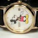 New Disney Ladies Seiko Mickey Mouse Watch! With Date! Mother of Pearl!