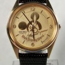 Disney Anniversary Seiko Mickey Mouse Watch! New! Hard To Find!