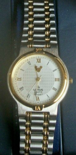 Brand-New Disney Lorus Mens Mickey Mouse Watch! HTF! Free 69.00 watch too!