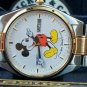 Brand-New Disney Seiko Mens Mickey Mouse Watch! Day & Date! Out of Prod!~ HTF!