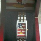 Brand-New! Disney Patriotic Mens Mickey Mouse Watch! HTF Free 69.00 Watch Too!