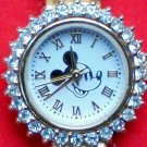 New Disney Galleria Rhinestone Encrusted Ladies Mickey Mouse Watch! HTF Retired!
