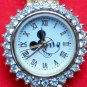 New Disney Galleria Rhinestone Encrusted Ladies Mickey Mouse Watch! HTF Retired!