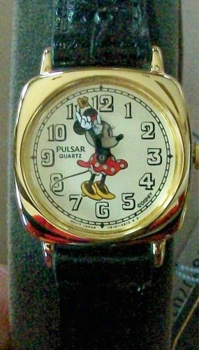 Brand-New Disney Pulsar Minnie Mouse Watch! In Pulsar Packaging! HTF! Rare!