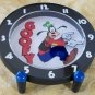 Disney Backwards Goofy Clock in Original Packaging! HTF! Very Rare! Backwards!
