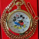 Brand-New Disney Limited Edition Minnie & Mickey Mouse Pocket Watch! RARE! HTF!