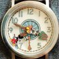 New Disney Clock Cleaners Goofy, Donald, Mickey Mouse Watch! HTF! Retired!