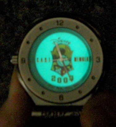 New! Disney Cast EXCLUSIVE Clip On LIGHT-UP Mickey Mouse Pocket Watch! HTF!