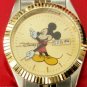 New Disney ROLX STYLE Mens Mickey Mouse Watch! With Date! Stunning! Retired!