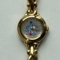 New! Disney Mother of Pearl Eeyore Watch With Stunning Gold Bracelet Band! HTF!