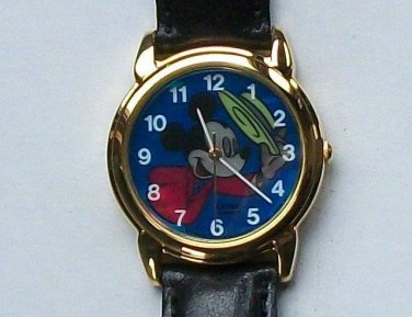 Brand-New Disney Show Man Mickey Mouse Watch By Lorus! HTF! Stunning!