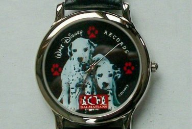 Brand-New Disney Walt Disney Records 101 Dalmations Watch! HTF! Retired!
