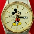 New Disney Mens Mickey Mouse Watch! With Date! Stunning! Retired!