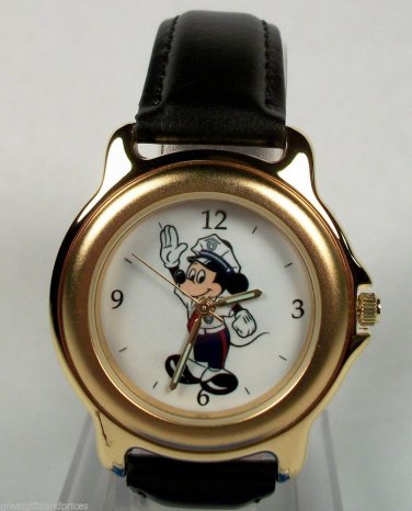 Disney Security Police Cast Members only Mickey Mouse Watch! New!