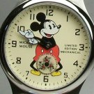 Brand-New Disney Mechanical Shareholders Mickey Mouse Watch! HTF! Retired!
