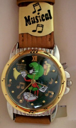 Brand-New Armitron Musical Marvin the Martian Watch! HTF!