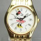 Brand-New Disney Ladies Seiko Minnie Mouse Watch With Date! Retired! HTF!