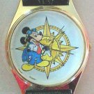 Disney Gold Explorer Mickey Mouse Watch! New Hard To  Find