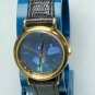 New Disney Ladies Hologram Mickey Mouse Watch with Lizard Band! HTF! Retired!