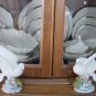 Vintage Pair of Royal Crown White Doves! Stunning! Beautiful Set!