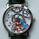 Brand-New Disney Gears Goofy Watch! HTF! Retired! Goofy among The Gears