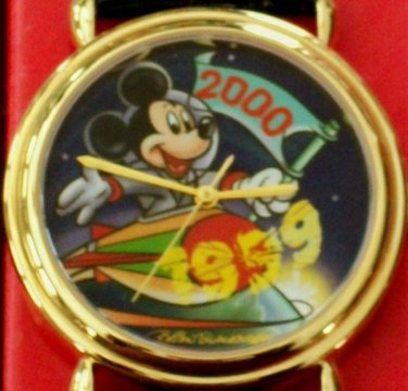 Brand-New Disney Artists Millenium Mickey Mouse Watch! Original Case! HTF! RARE