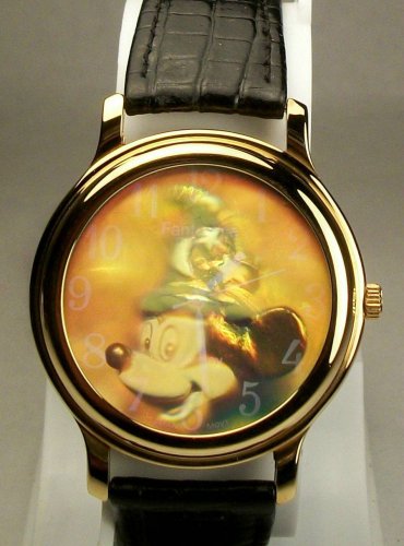 Disney brand-new Hologram Mickey Mouse Watch! Retired! Hard To Find!