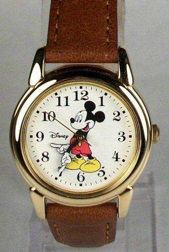 New! Disney Points To Time Mens Mickey Mouse Watch! HTF!