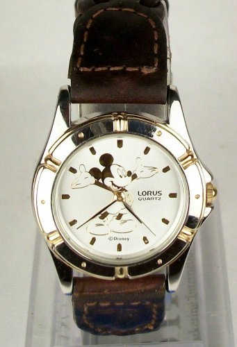New Disney Lorus Mens Mickey Mouse Watch! Retired! HTF!